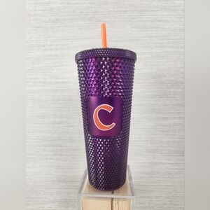 Starbucks Collegiate Studded Tumbler Clemson University 24 Oz